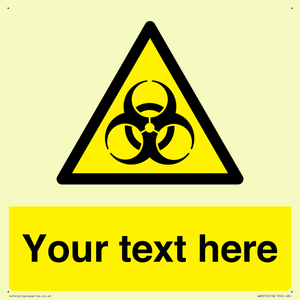 Custom Bio-Hazard Sign